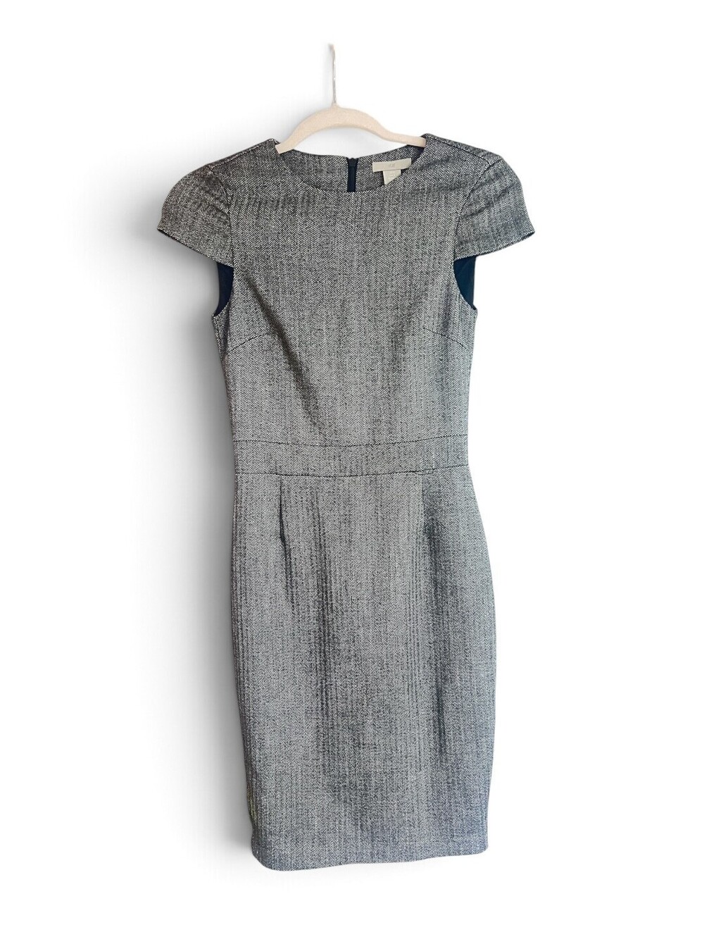 H&M Herringbone Sheath Dress Size 0